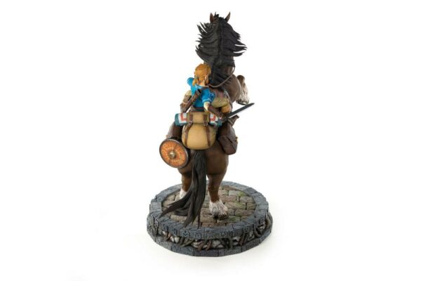 THE LEGEND OF ZELDA – Statuette Link on Horseback Breath of the Wild 56 cm – Image 7
