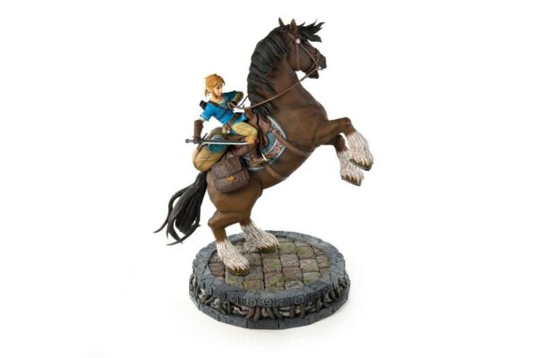 THE LEGEND OF ZELDA – Statuette Link on Horseback Breath of the Wild 56 cm – Image 9
