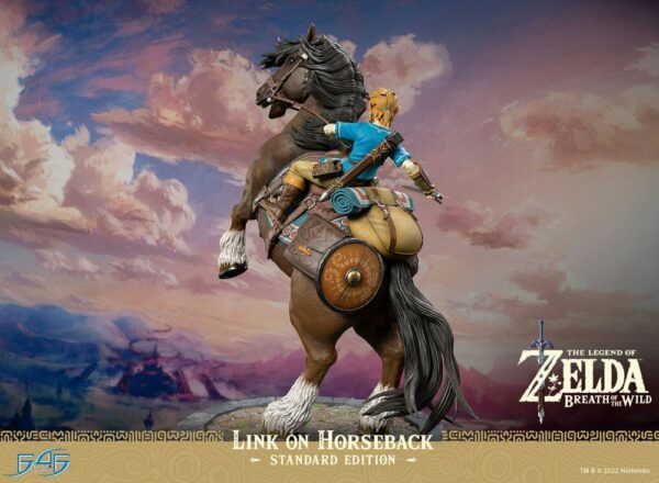 THE LEGEND OF ZELDA – Statuette Link on Horseback Breath of the Wild 56 cm – Image 10