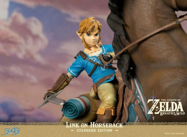 THE LEGEND OF ZELDA – Statuette Link on Horseback Breath of the Wild 56 cm – Image 12