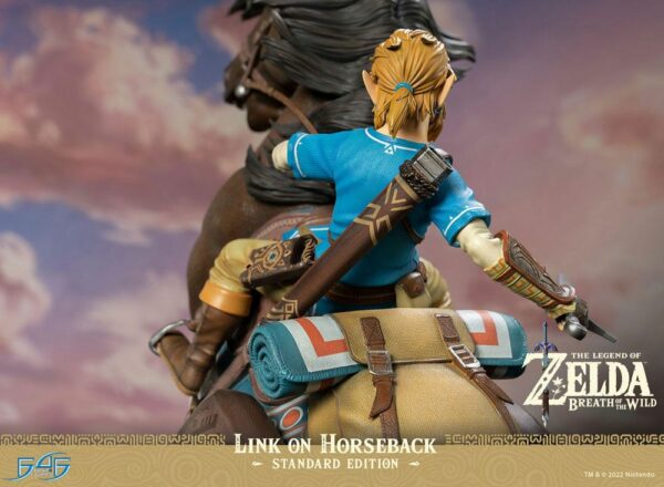 THE LEGEND OF ZELDA – Statuette Link on Horseback Breath of the Wild 56 cm – Image 15