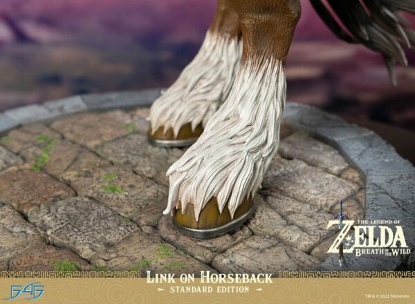 THE LEGEND OF ZELDA – Statuette Link on Horseback Breath of the Wild 56 cm – Image 17