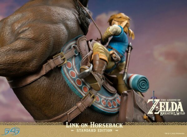 THE LEGEND OF ZELDA – Statuette Link on Horseback Breath of the Wild 56 cm – Image 18