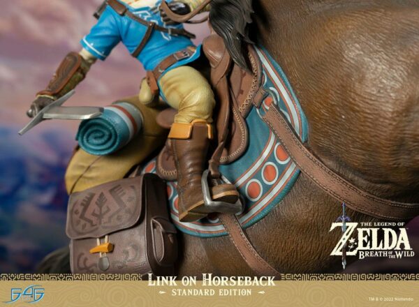 THE LEGEND OF ZELDA – Statuette Link on Horseback Breath of the Wild 56 cm – Image 19