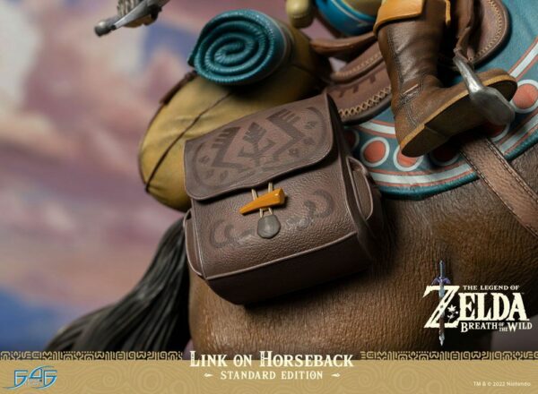 THE LEGEND OF ZELDA – Statuette Link on Horseback Breath of the Wild 56 cm – Image 20