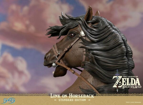 THE LEGEND OF ZELDA – Statuette Link on Horseback Breath of the Wild 56 cm – Image 21