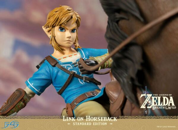 THE LEGEND OF ZELDA – Statuette Link on Horseback Breath of the Wild 56 cm – Image 22
