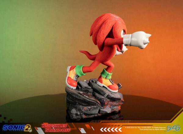 SONIC THE HEDGEHOG – Statuette Knuckles Standoff 30 cm – Image 5