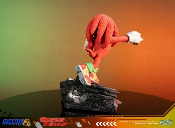 SONIC THE HEDGEHOG – Statuette Knuckles Standoff 30 cm – Image 6