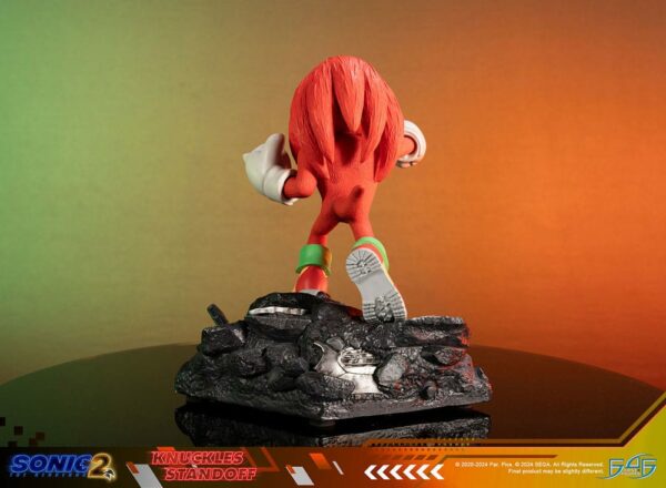 SONIC THE HEDGEHOG – Statuette Knuckles Standoff 30 cm – Image 7