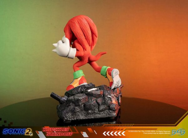 SONIC THE HEDGEHOG – Statuette Knuckles Standoff 30 cm – Image 8