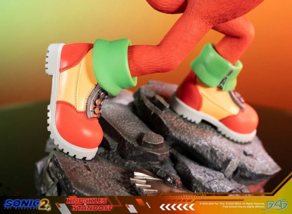 SONIC THE HEDGEHOG – Statuette Knuckles Standoff 30 cm – Image 13