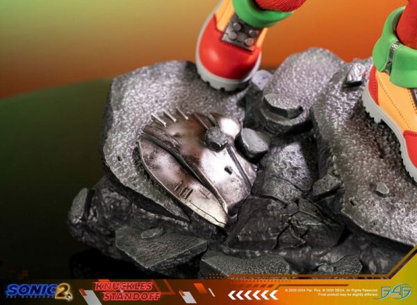 SONIC THE HEDGEHOG – Statuette Knuckles Standoff 30 cm – Image 14