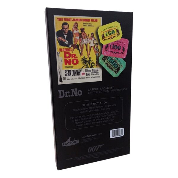 JAMES BOND - Réplique 1/1 Casino Plaques de Dr. No Edition Limitée – Image 6