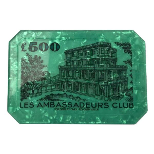 JAMES BOND - Réplique 1/1 Casino Plaques de Dr. No Edition Limitée – Image 11