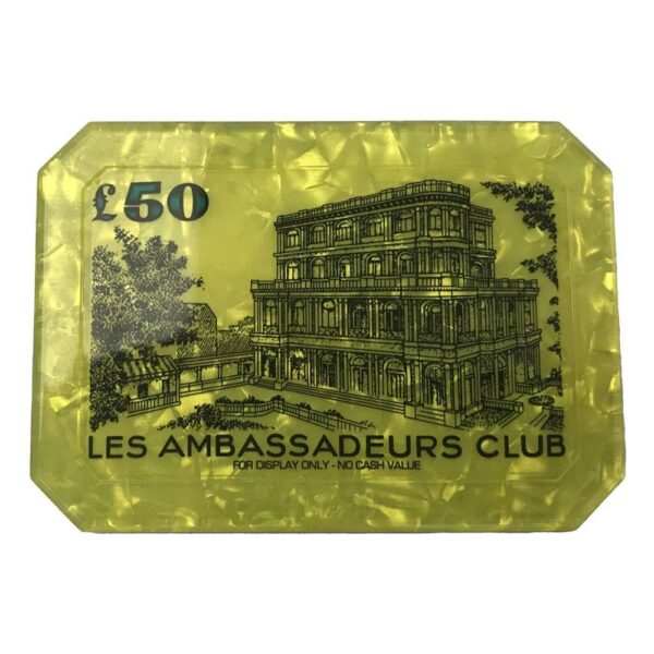 JAMES BOND - Réplique 1/1 Casino Plaques de Dr. No Edition Limitée – Image 15