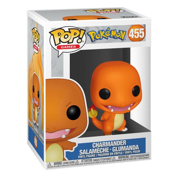 Salamèche – Figurine Pokémon Funko POP! n°455 – Image 2