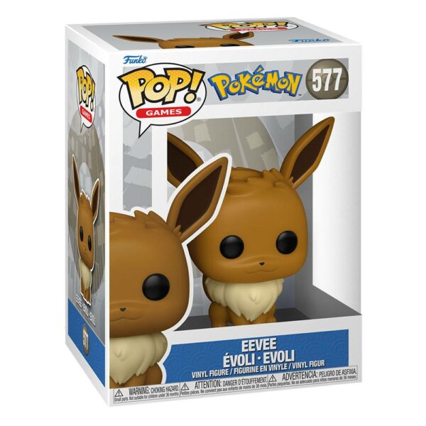 Évoli – Figurine Pokémon Funko POP! n°577 – Image 2