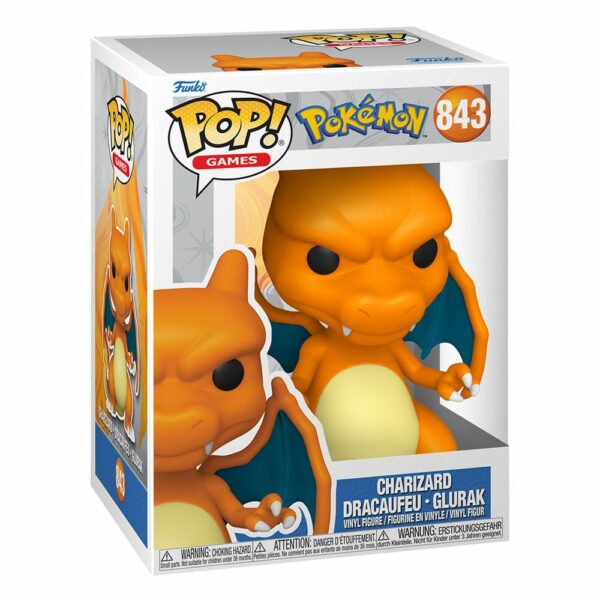 Dracaufeu – Figurine Pokémon Funko POP! n°843 – Image 2