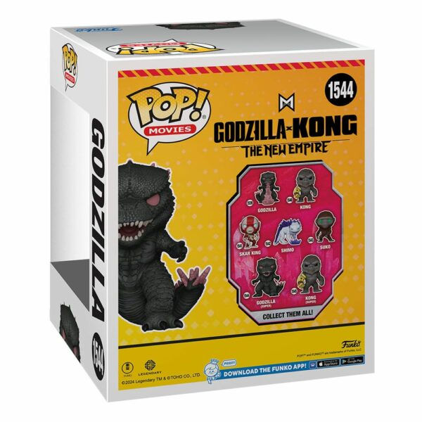 Godzilla (Godzilla x Kong) – Figurine Funko POP! Oversized n°1544 – Image 3