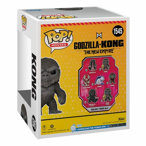 Kong (Godzilla x Kong) – Figurine Funko POP! Oversized n°1544 – Image 3