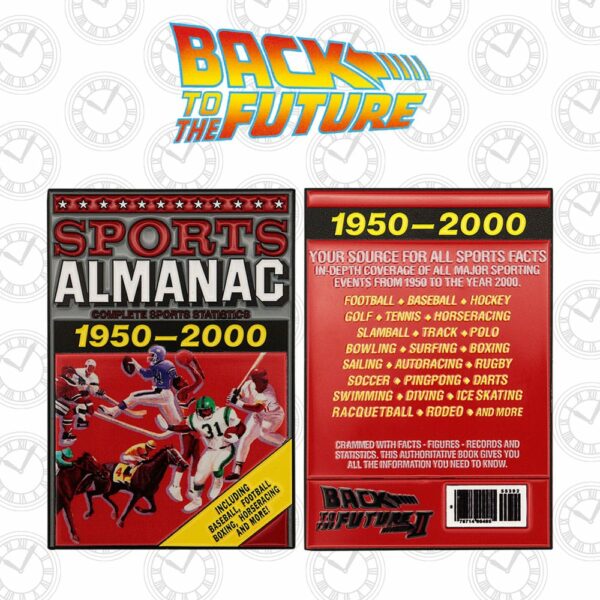 RETOUR VERS LE FUTUR - Lingot Sports Almanac Limited Edition – Image 3