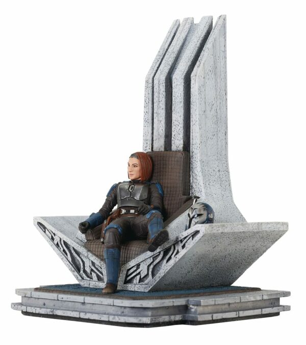 STAR WARS – Statuette Premier Collection 1/7 Bo-Katan on Throne (The Mandalorian) 35 cm – Image 3