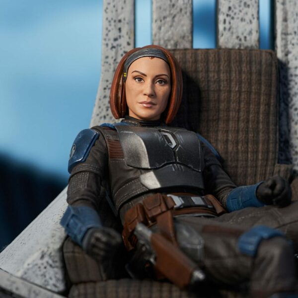 STAR WARS – Statuette Premier Collection 1/7 Bo-Katan on Throne (The Mandalorian) 35 cm – Image 8