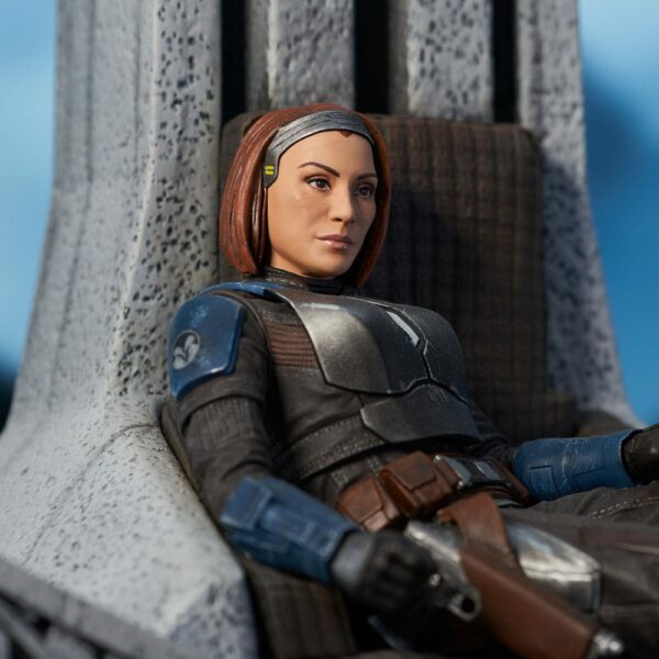 STAR WARS – Statuette Premier Collection 1/7 Bo-Katan on Throne (The Mandalorian) 35 cm – Image 9