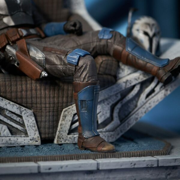 STAR WARS – Statuette Premier Collection 1/7 Bo-Katan on Throne (The Mandalorian) 35 cm – Image 15