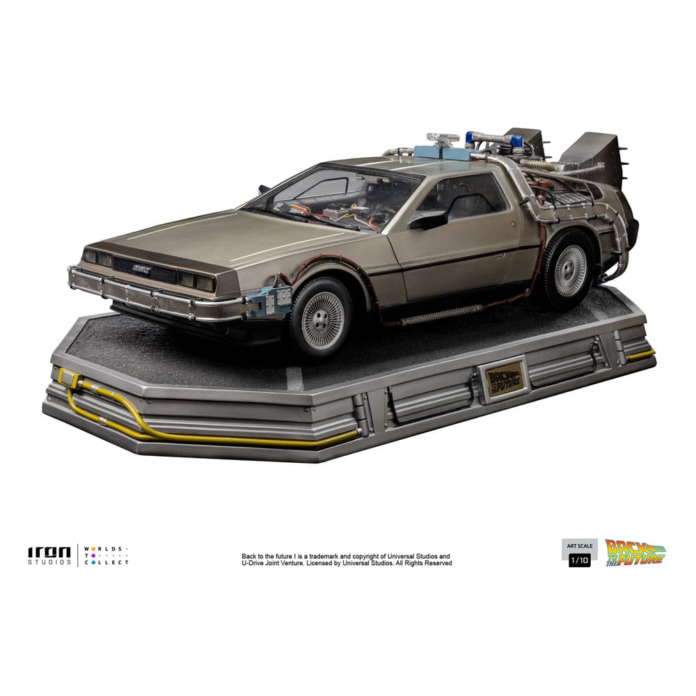 Statuette Art Scale 1/10 DeLorean Retour vers le Futur