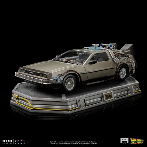 RETOUR VERS LE FUTUR - Statuette 1/10 Art Scale DeLorean 23 cm – Image 2