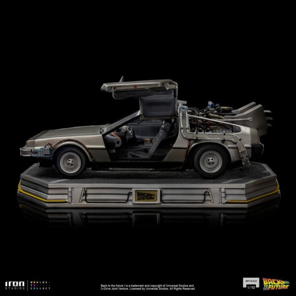 RETOUR VERS LE FUTUR - Statuette 1/10 Art Scale DeLorean 23 cm – Image 3