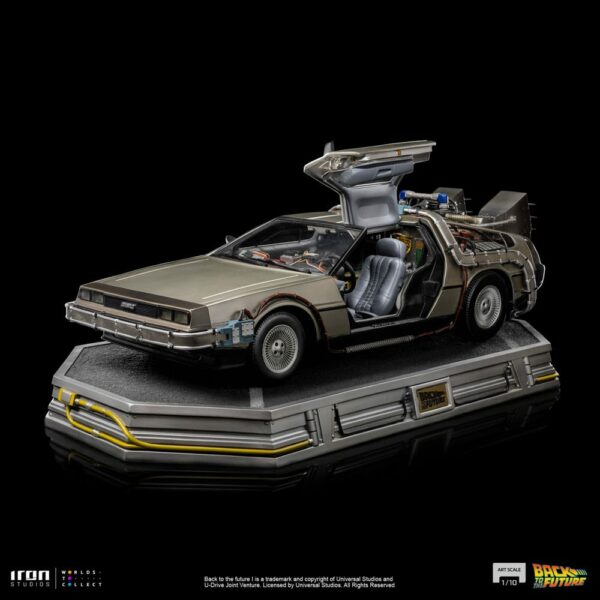 RETOUR VERS LE FUTUR - Statuette 1/10 Art Scale DeLorean 23 cm – Image 4