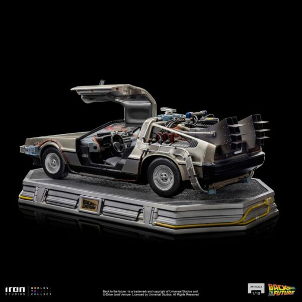 RETOUR VERS LE FUTUR - Statuette 1/10 Art Scale DeLorean 23 cm – Image 5