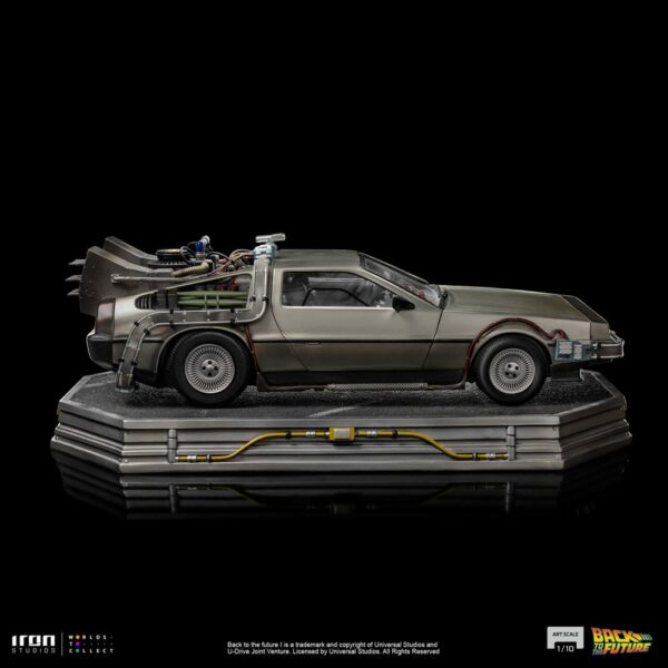 RETOUR VERS LE FUTUR - Statuette 1/10 Art Scale DeLorean 23 cm – Image 7