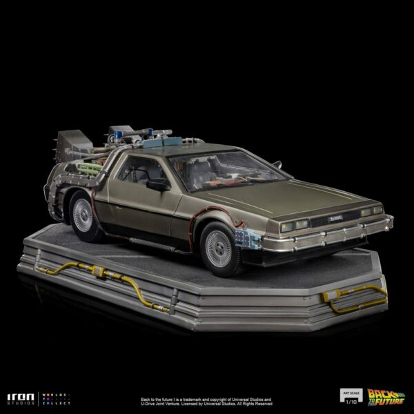 RETOUR VERS LE FUTUR - Statuette 1/10 Art Scale DeLorean 23 cm – Image 8
