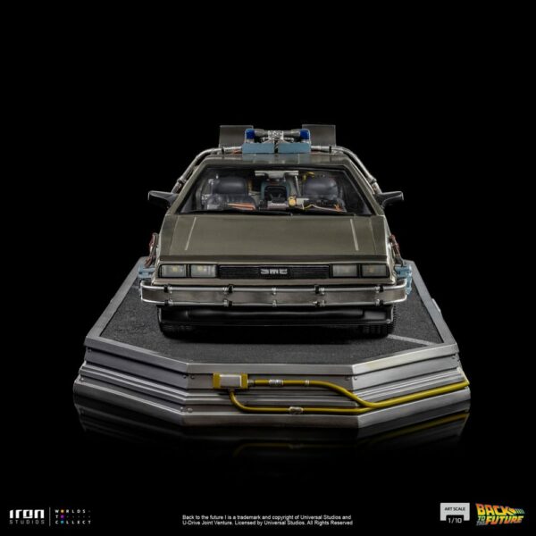 RETOUR VERS LE FUTUR - Statuette 1/10 Art Scale DeLorean 23 cm – Image 9