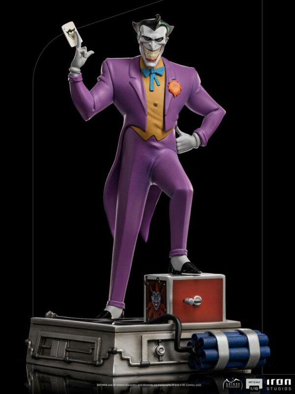 DC COMICS – Statuette Art Scale The Joker (Batman The Animated Series) 21 cm – Image 4