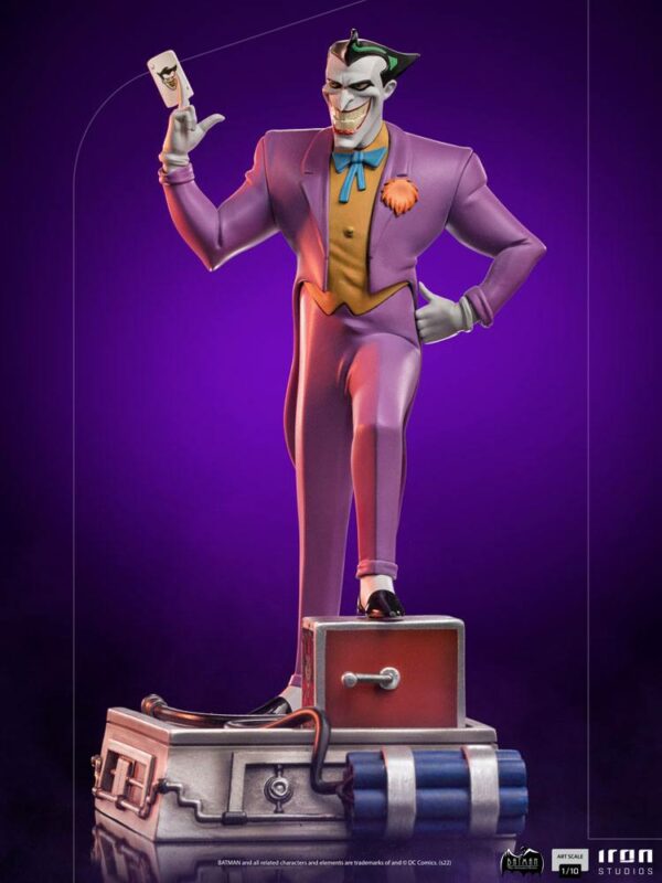 DC COMICS – Statuette Art Scale The Joker (Batman The Animated Series) 21 cm – Image 2