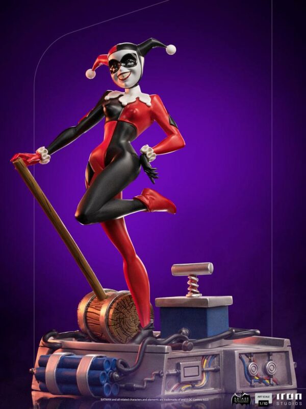 DC COMICS – Statuette Art Scale Harley Quinn (Batman The Animated Series) 20 cm – Image 2