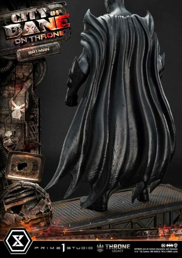 DC COMICS – Statuette 1/4 Throne Legacy Collection Flashpoint Batman 60 cm – Image 10