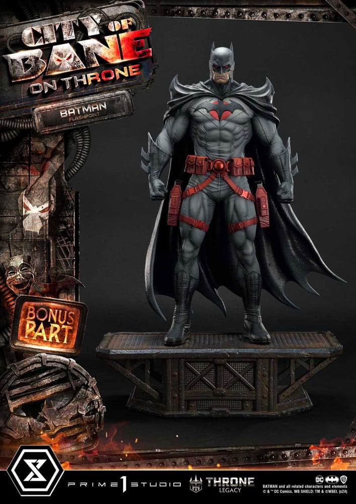 Statuette 1/4 Batman Flashpoint Bonus Version Prime 1 Studio