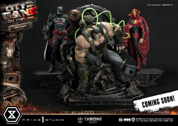 DC COMICS – Statuette 1/4 Throne Legacy Collection Flashpoint Batman Bonus Version 60 cm – Image 11