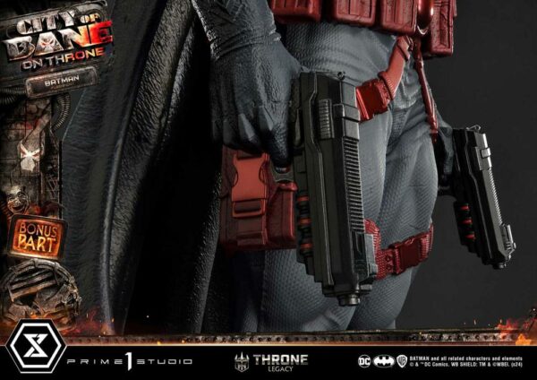 DC COMICS – Statuette 1/4 Throne Legacy Collection Flashpoint Batman Bonus Version 60 cm – Image 15