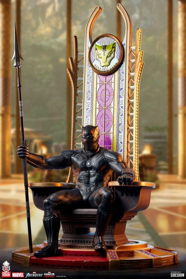 MARVEL – Statuette 1/3 Black Panther Marvel’s Avengers 95 cm – Image 2