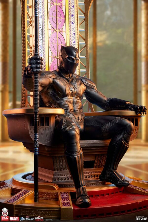 MARVEL – Statuette 1/3 Black Panther Marvel’s Avengers 95 cm – Image 3