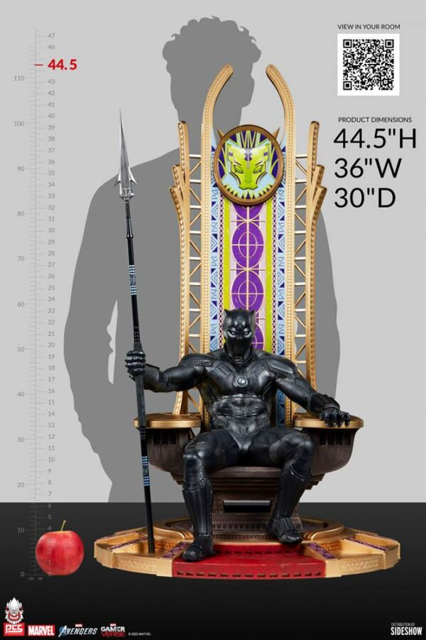 MARVEL – Statuette 1/3 Black Panther Marvel’s Avengers 95 cm – Image 7