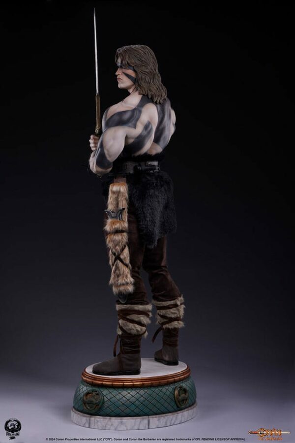 CONAN LE BARBARE – Statuette Elite Series 1/2 Conan Warpaint Edition 116 cm – Image 7