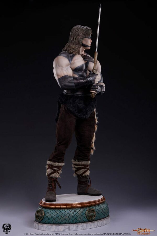 CONAN LE BARBARE – Statuette Elite Series 1/2 Conan Warpaint Edition 116 cm – Image 10